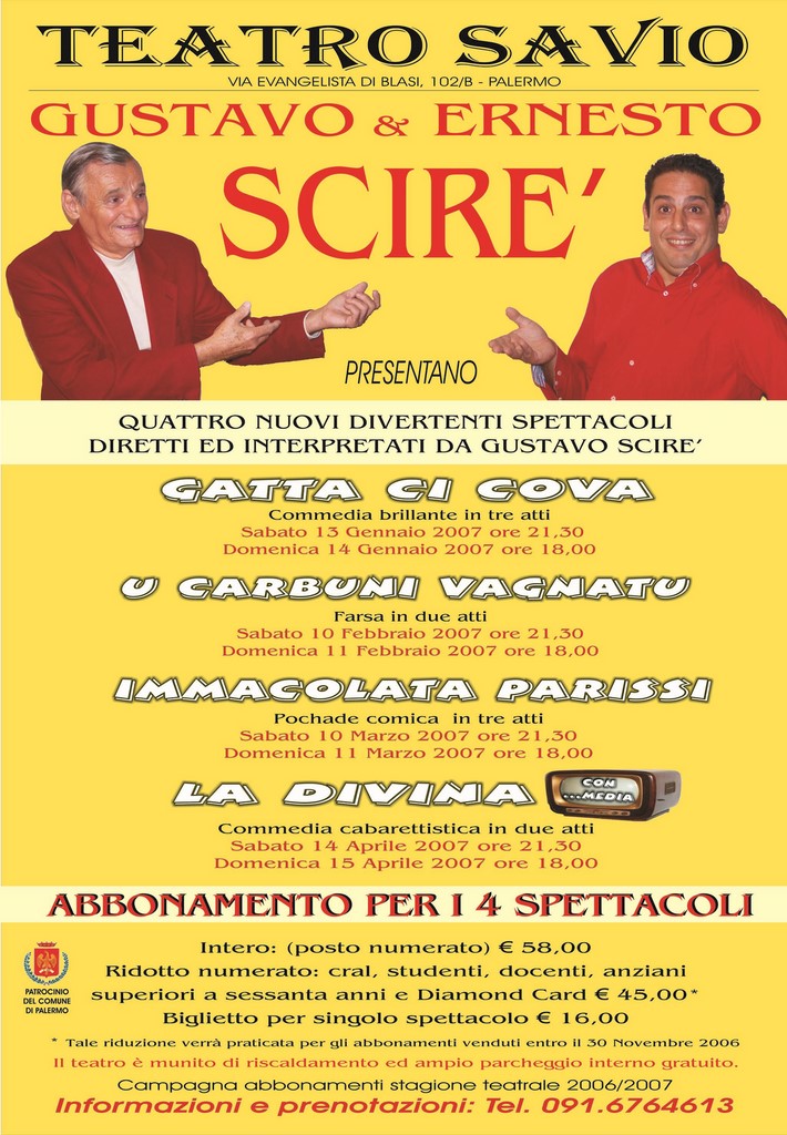 Stagione Teatrale 2007