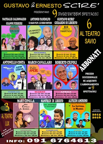 Cartellone 2015-2016