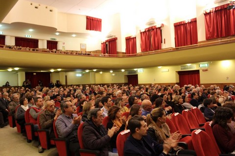 Il Barone Scillicò, Commemorazione Gustavo Scirè, pubblico