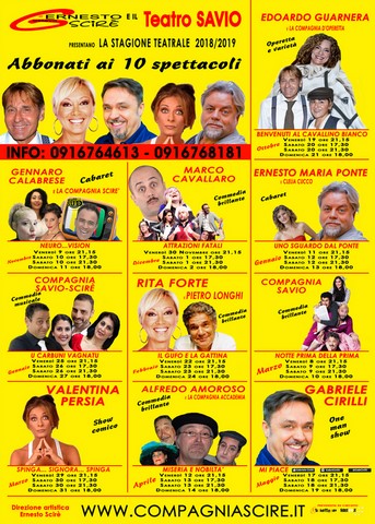 Stagione Teatrale 2018-2019