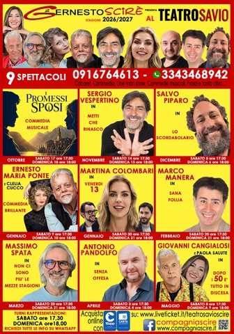Stagione Teatrale 2026 2027